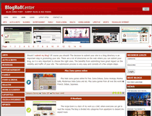 Tablet Screenshot of blogrollcenter.com